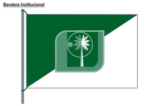 Bandera Institucional de la UTB