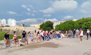 Estudiantes de Arquitectura recorren el Centro histórico de Cartagena