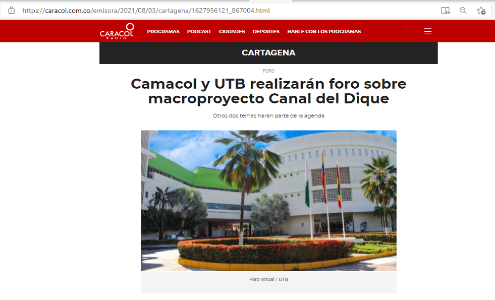 macroproyecto Canal del Dique