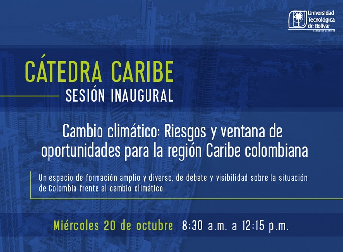 cátedra caribe cambio climático