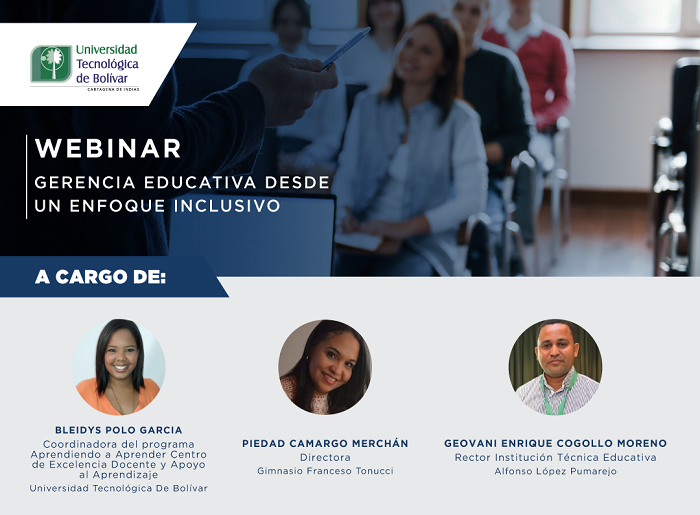 Webinar Gerencia educativa desde un enfoque inclusivo