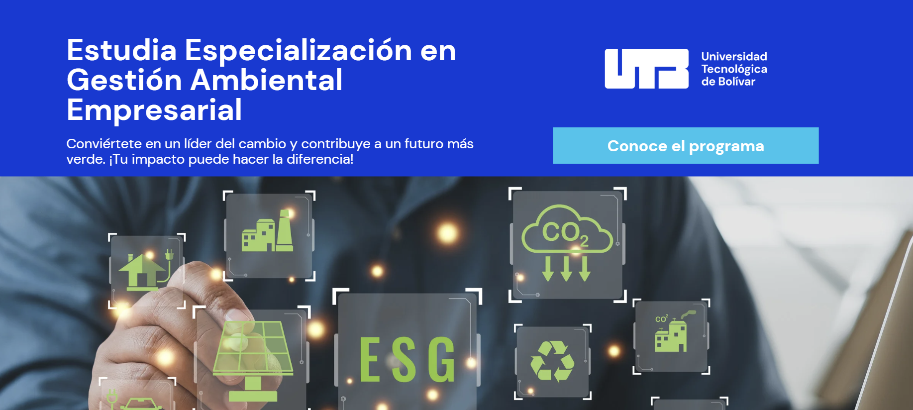 Estudia Especialización en Gestión Ambiental Empresarial