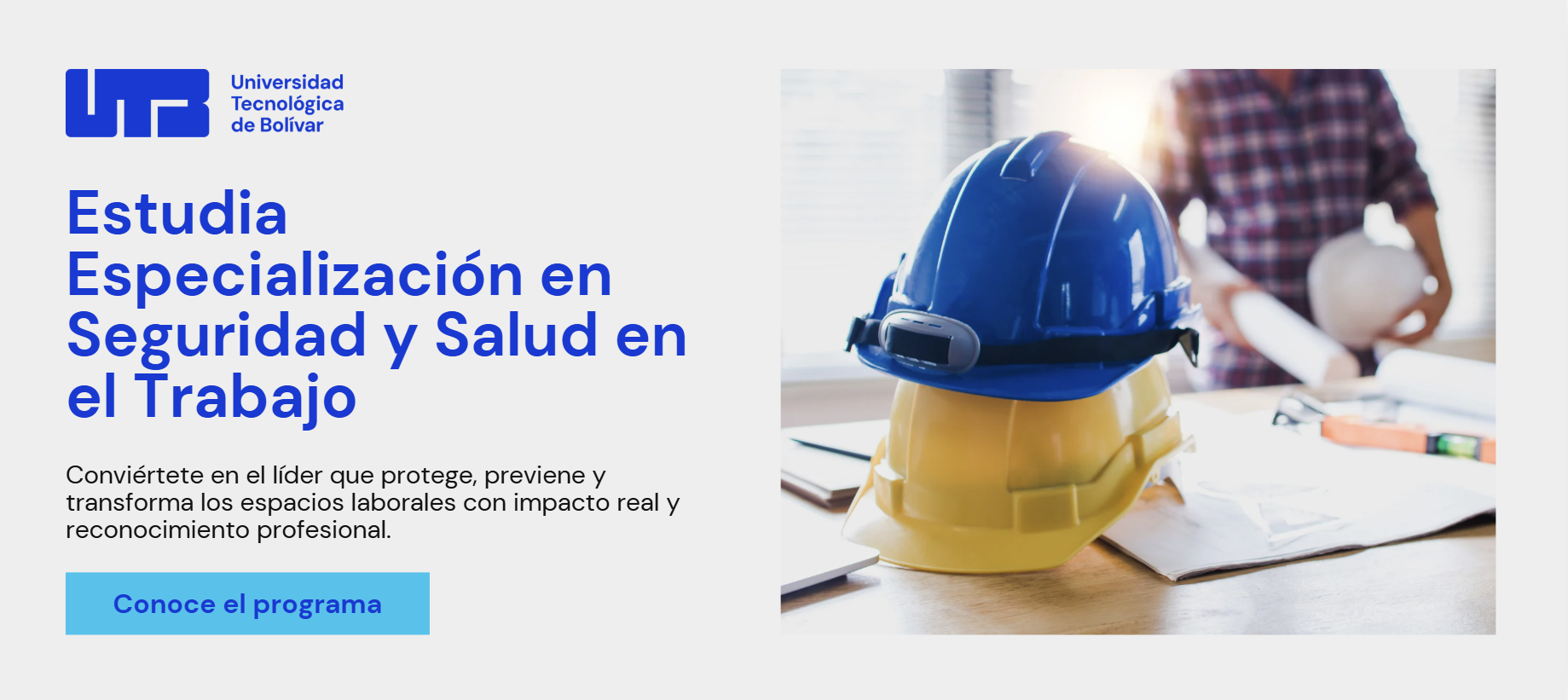 Estudia Especialización en Seguridad y Salud en el Trabajo