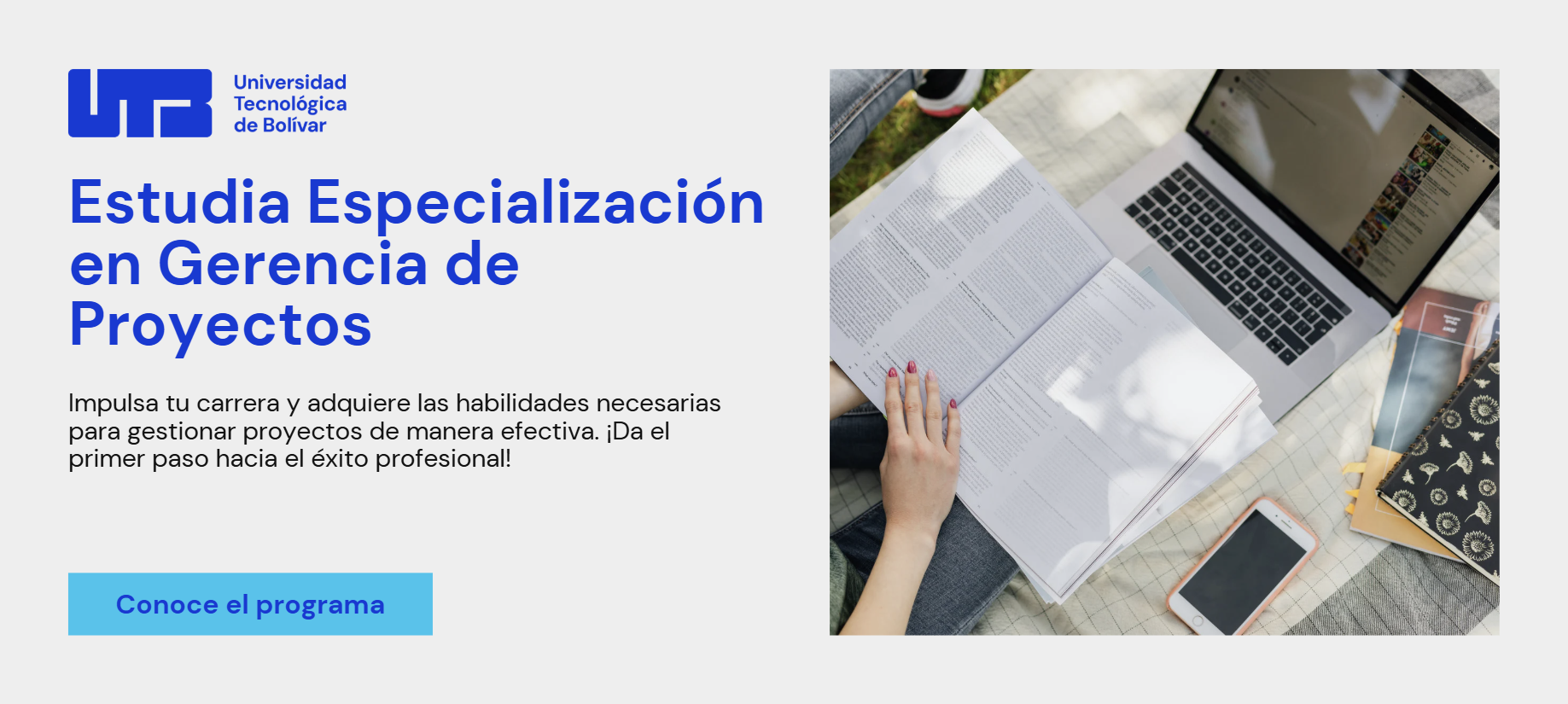 Especialización en Gerencia de proyectos