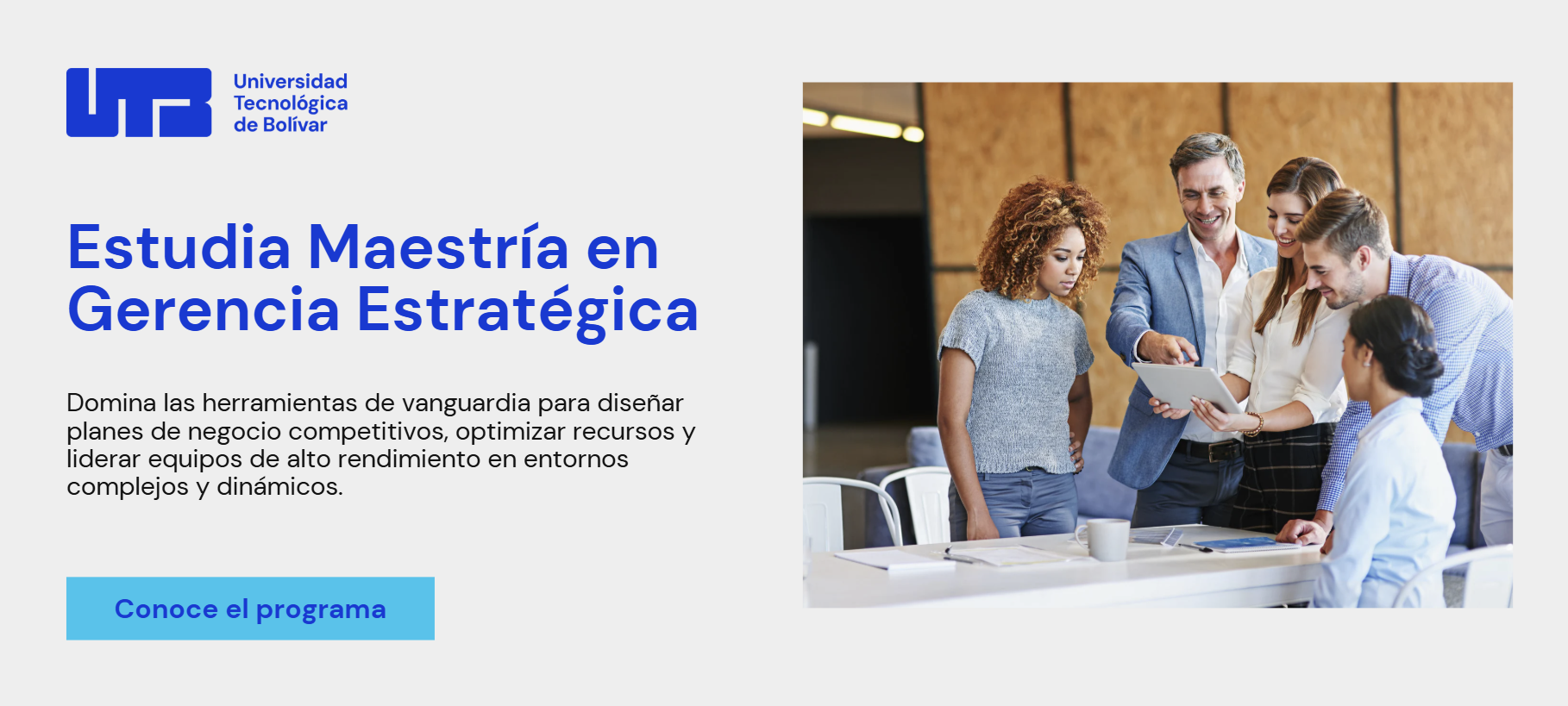 Estudia Maestría en Gerencia Estratégica