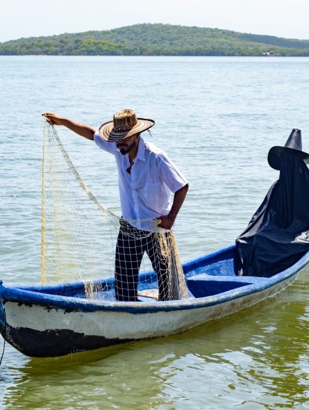 Foto tomada durante la producción realizada en  la Isla de Bocachica. // Foto: cortesía Laury T. Herrera