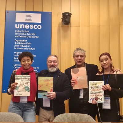 Estudiantes de la UTB presentan proyecto en la UNESCO y conocen el patrimonio cultural de Madrid