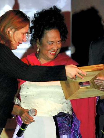 Totó la Momposina, premio Vida y Obra. // Foto: Cortesía de Marco Vinicio Oyaga