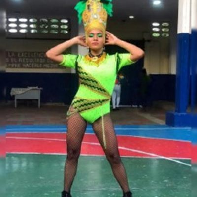 Idalis Pérez también ha participado en los carnavales de Barranquilla.//Cortesía