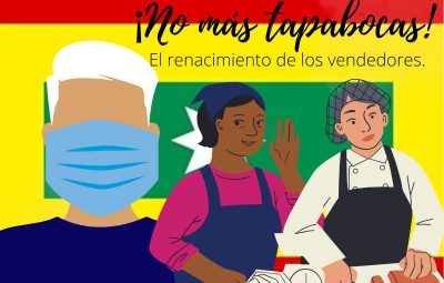 Así es el nuevo inicio de los comerciantes sin el uso de tapabocas