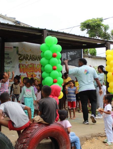 Antes el currancho,lugar donde vendían comida// Foto:Liliana Menco Pérez​